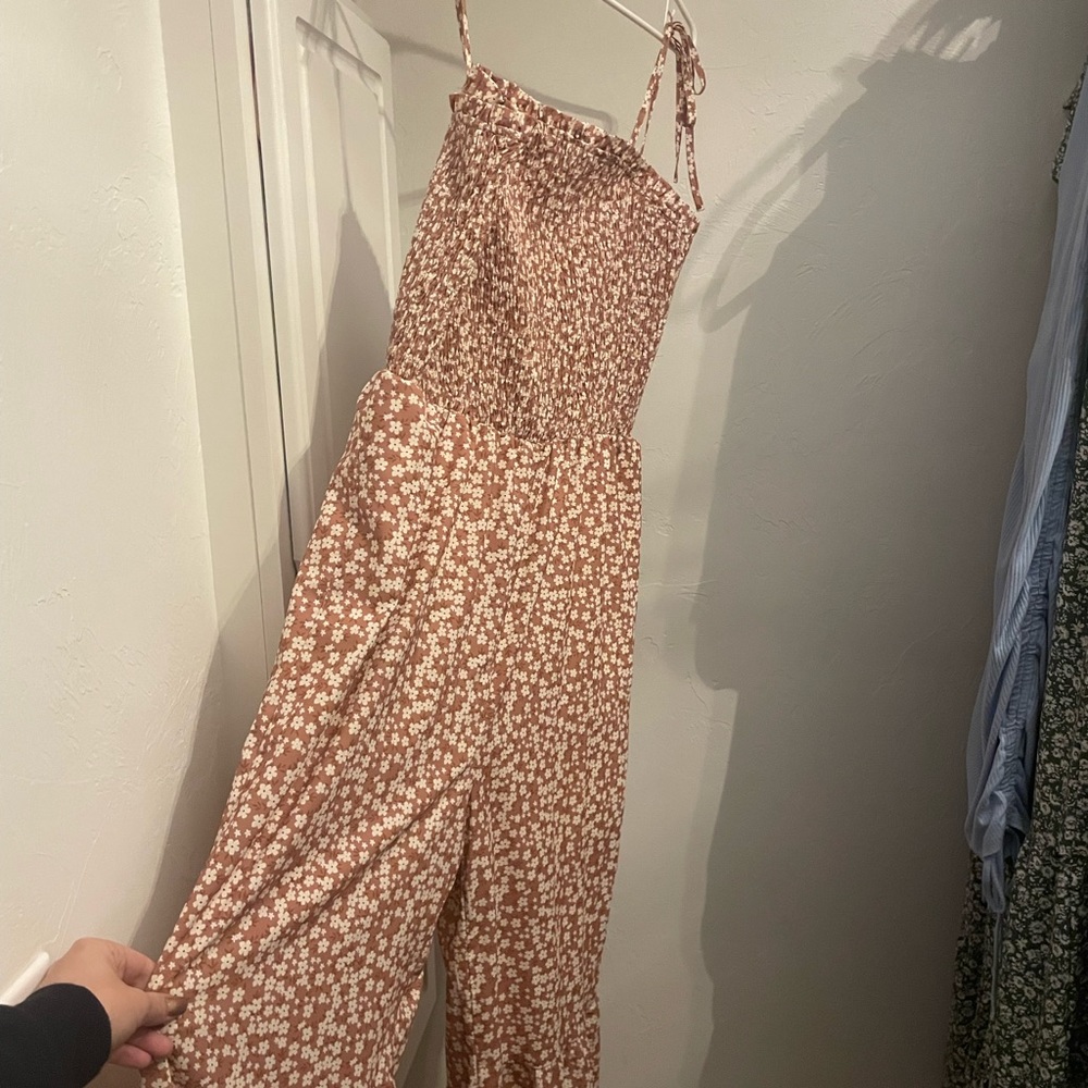 Touched top floral jumper